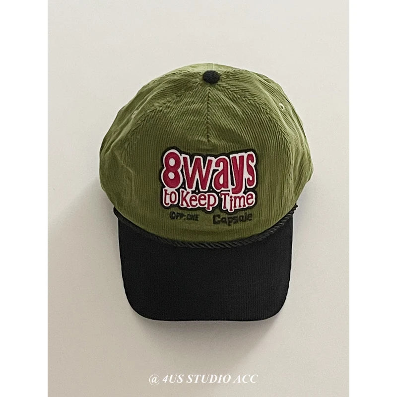 Cord Retro Cap