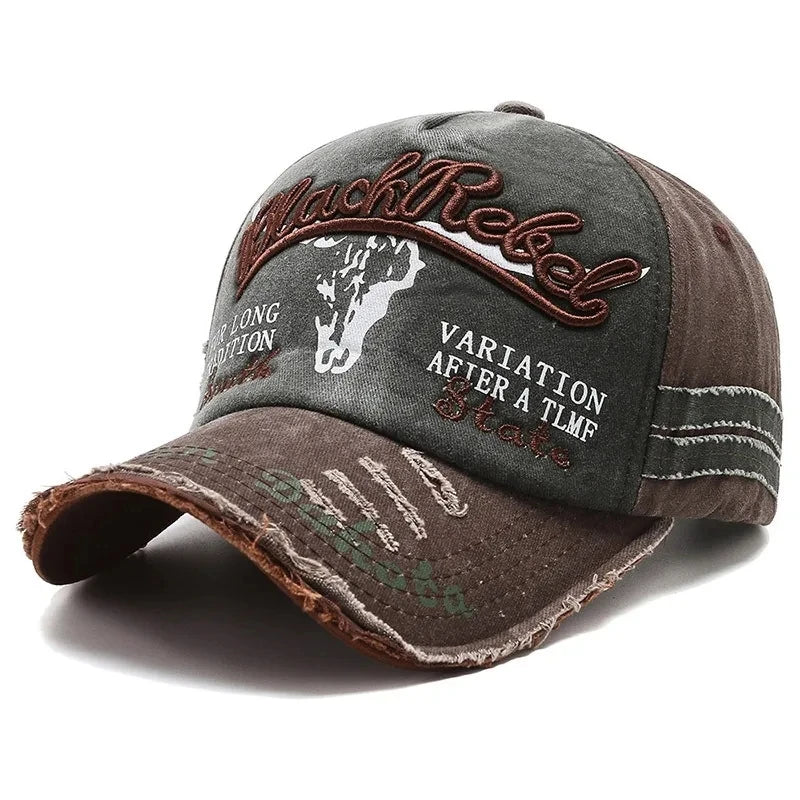 Western USA Worn Cap