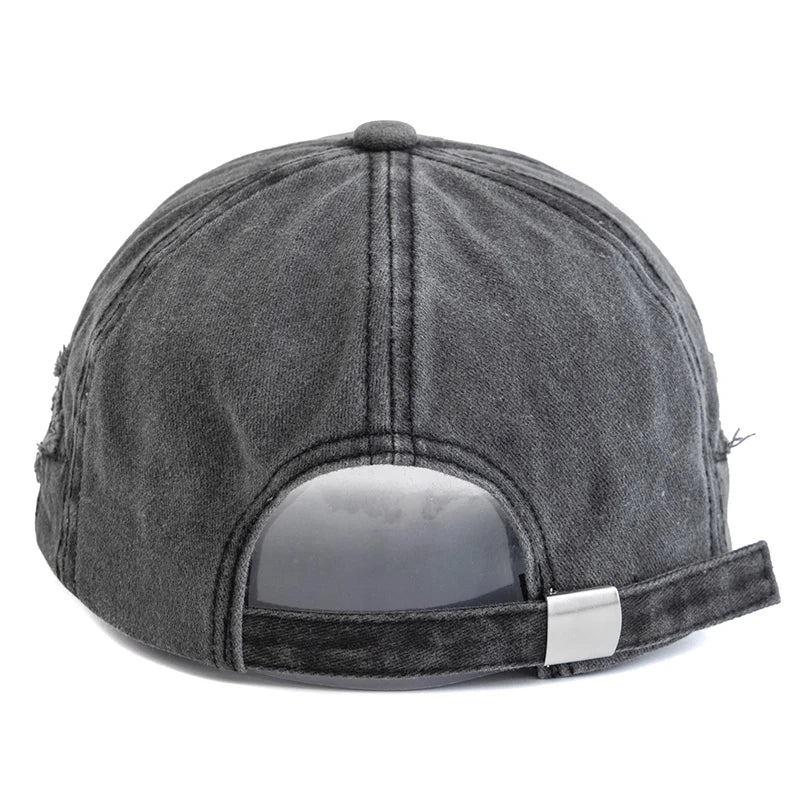 Retro Worn Star Cap