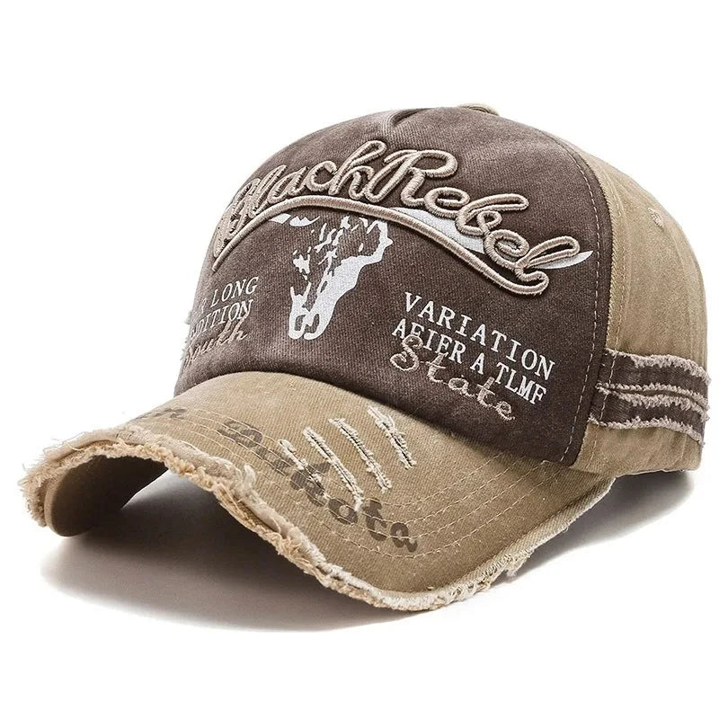 Western USA Worn Cap