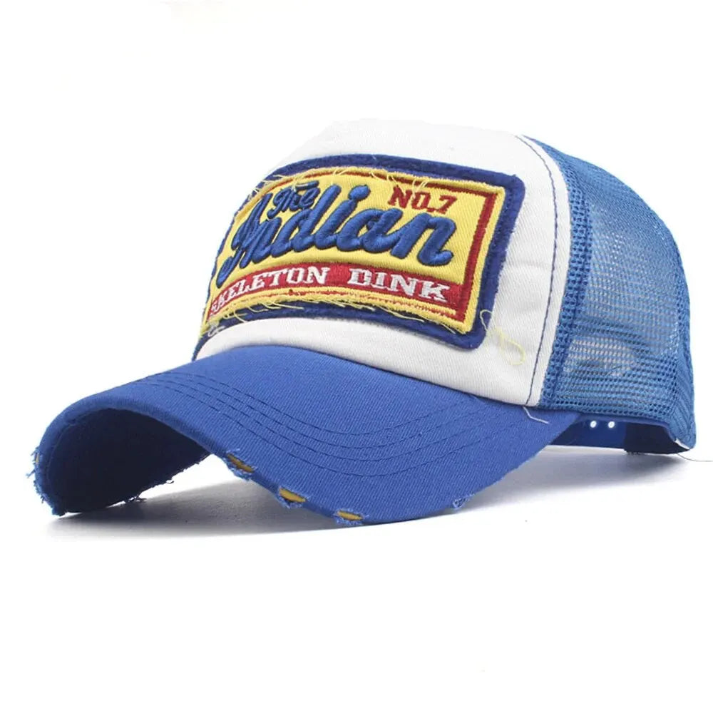 Indian Worn Trucker Cap